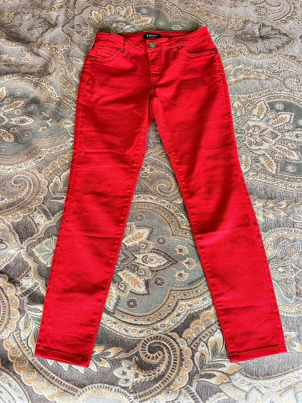 d.jeans Women's Skinny Stretch Denim Pants